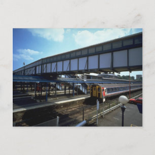 Network southeast train at Guilford, U.K. Postcard