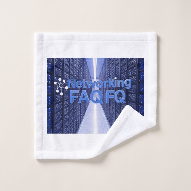 Networking FAQ Bath Towel Set (Wash Cloth)