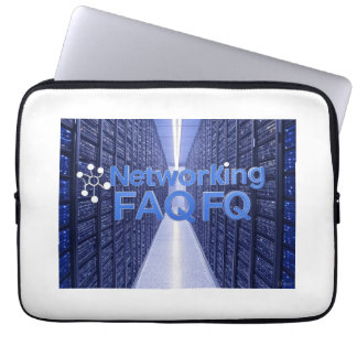 Networking FAQ Laptop Sleeve