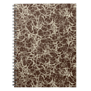 Networking Neurons on Red - seamless pattern. Notebook
