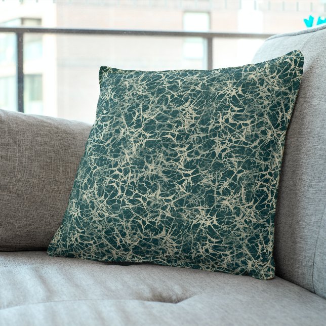 Networking Neurons on Teal - seamless pattern. Cushion (Creator Uploaded)