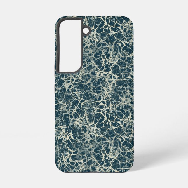 Networking Neurons on Teal - seamless pattern. Samsung Galaxy S22 Case (Back)