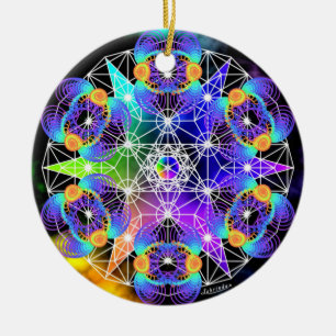 Networking/Organic Process Ceramic Tree Decoration