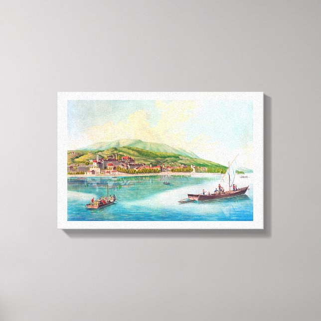 Neuchâtel, Switzerland Canvas Print (Front)