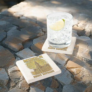 Neues Ratheus Sketcha Stone Coaster