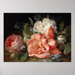 Neugebauer J. A Bouquet of Flowers with Roses... Poster