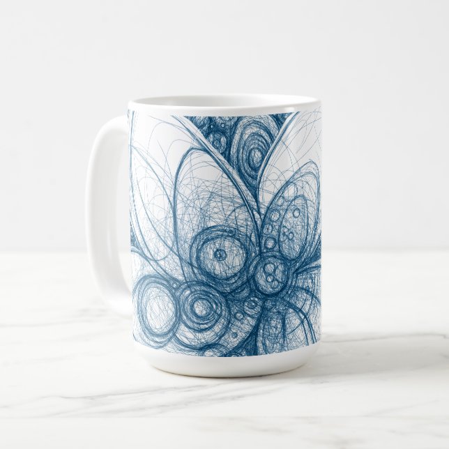 Neural Abyss Coffee Mug (Front Left)