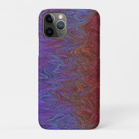 "Neural Firestorm" Abstract” Red Blue
