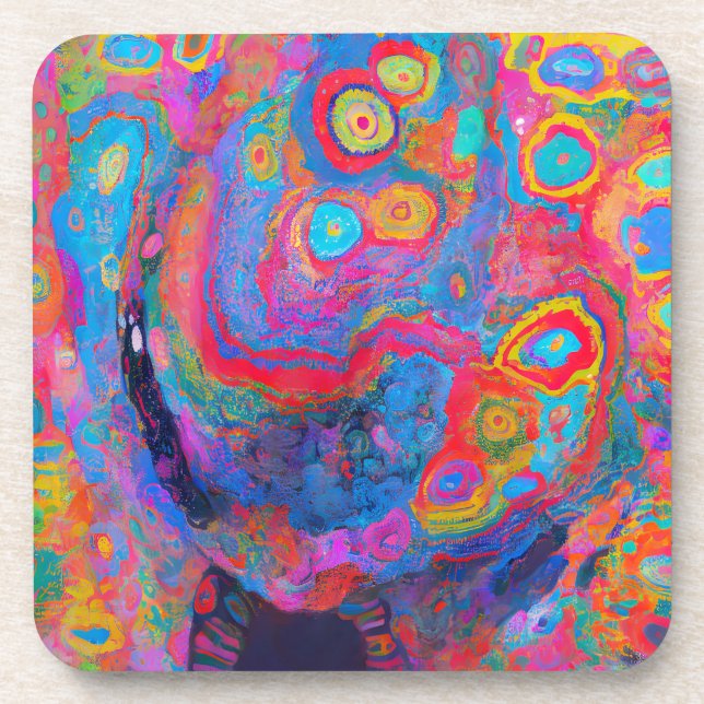 "Neural Firestorm"       Coaster (Front)