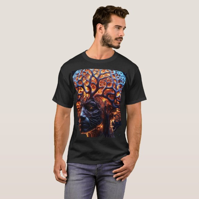 "Neural Harmony: A Vision of Clarity and Growth" T-Shirt (Front Full)