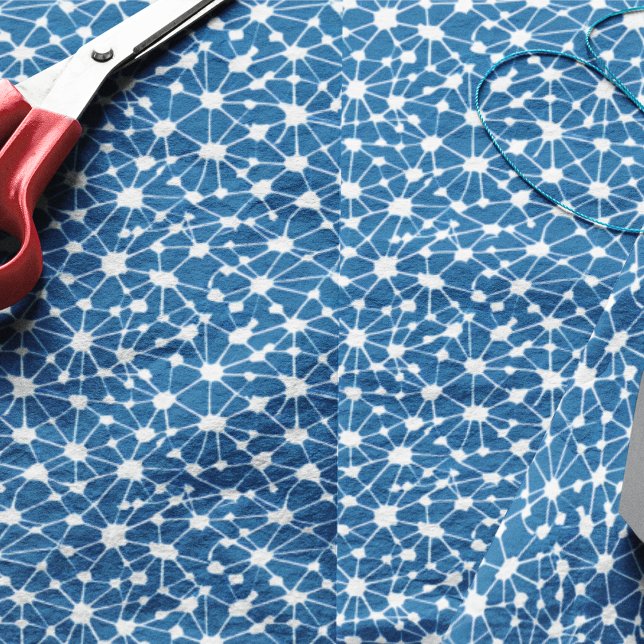 Neural Network Abstract Fractal Based Design Wrapping Paper Sheet (Creator Uploaded)