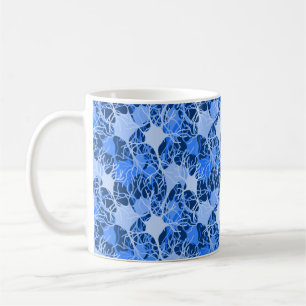 Neural Network Blue Neurons Coffee Mug