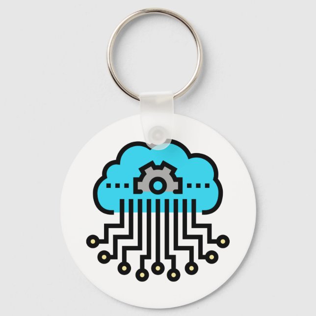 Neural Network Key Ring (Front)