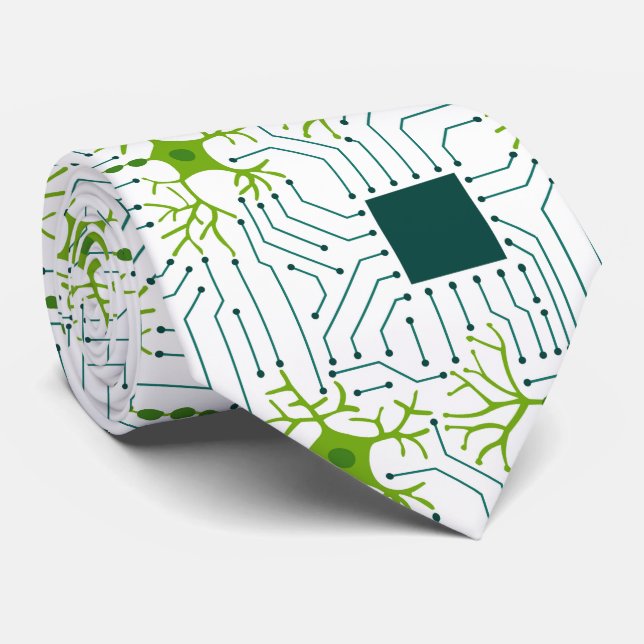 Neural Network - White Tie (Rolled)