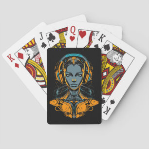 Neural Override Playing Cards