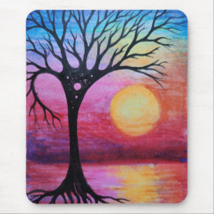Neural tree mouse mat