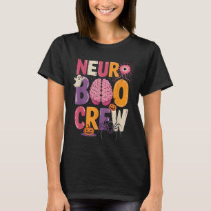 Neuro Boo Crew Halloween Anatomical Brain Anatomy T-Shirt