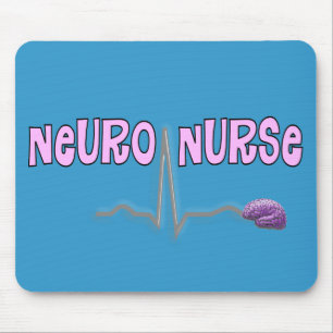 Neuro Nurse Gifts Mouse Mat