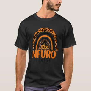 Neuro Nurse Neuroscience Nursing Halloween Pumpkin T-Shirt