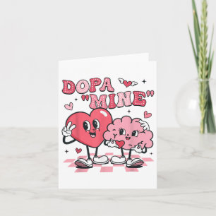 Neuro Nurse Valentines Day Brain Nurse Neuroscienc Card