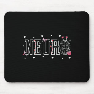 Neuro Nurses Brain Candy Heart Neuroscience Nurse Mouse Mat