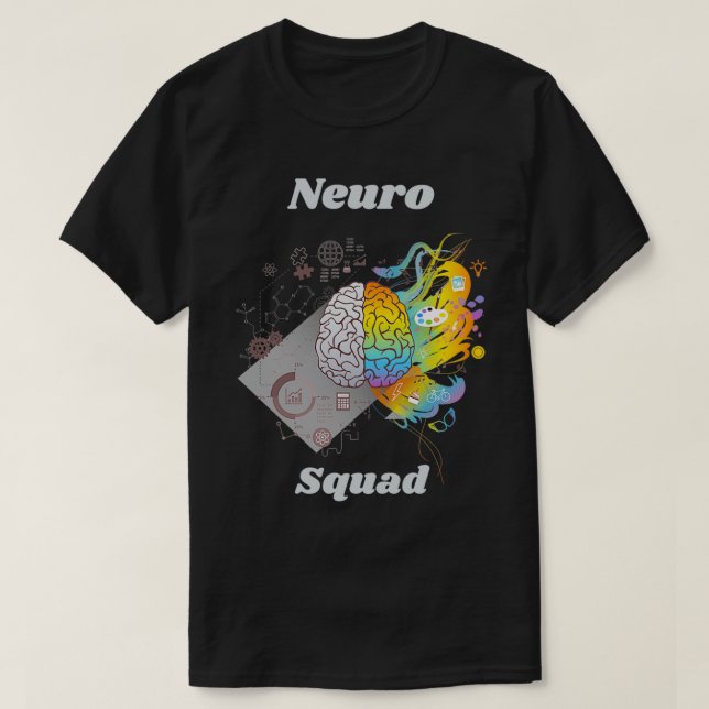 neuro squad 3 T-Shirt (Design Front)