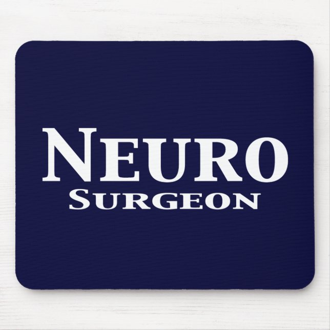 Neuro Surgeon Gifts Mouse Mat (Front)
