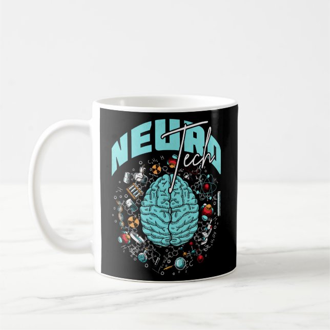 Neuro Tech Neurologist Coffee Mug (Left)