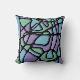 Neuroart Stained Glass Cushion