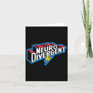 Neurodivergent Adhd Autism Hero Asd Celebrate Neur Card