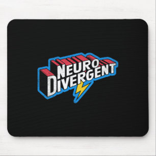 Neurodivergent Adhd Autism Hero Asd Celebrate Neur Mouse Mat