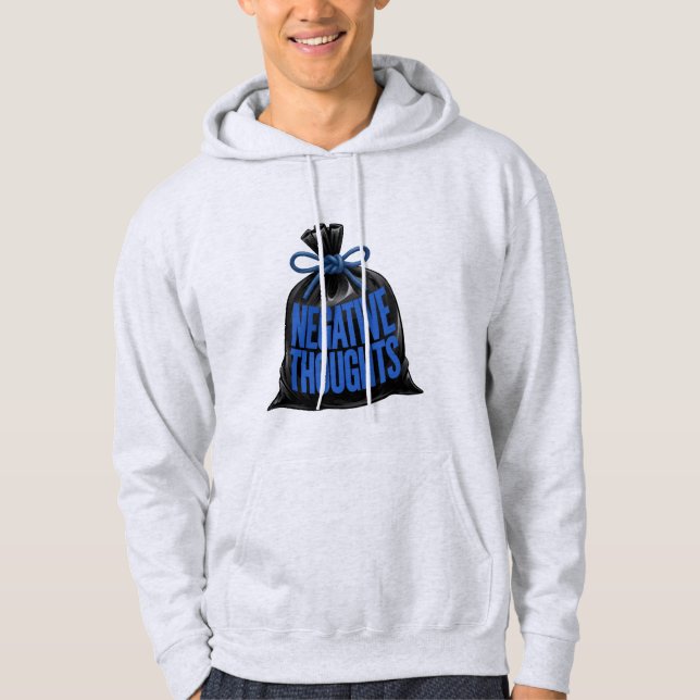 Neurodivergent ADHD Brain Dump Negative Thoughts Hoodie (Front)