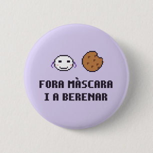 Neurodivergent Catalan Mask Off Button