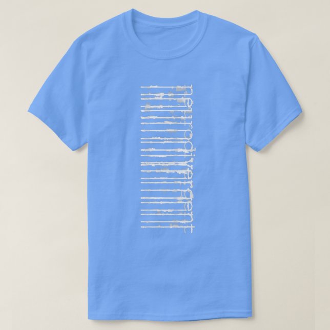 Neurodivergent is different and normal T-Shirt (Design Front)
