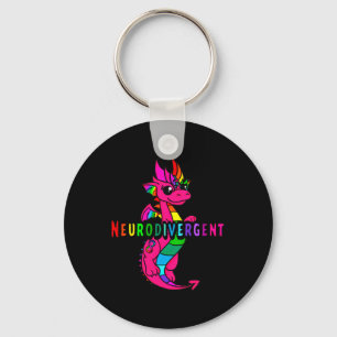 Neurodivergent  key ring