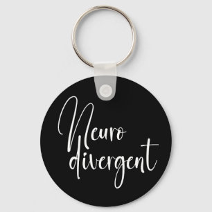 Neurodivergent   Neurodiversity Awareness Key Ring
