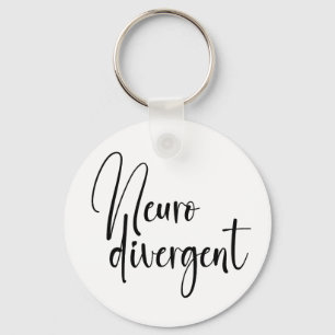 Neurodivergent   Neurodiversity Awareness Key Ring