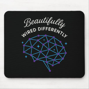 Neurodivergent Pride Adhd Autism Acceptance Differ Mouse Mat