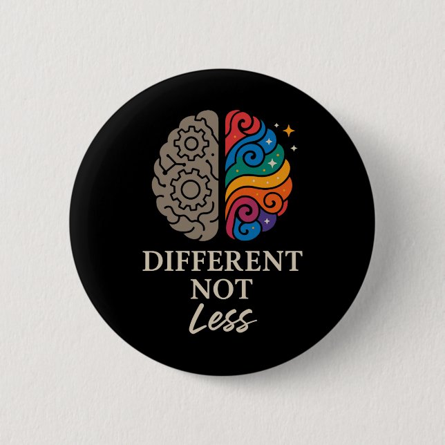 Neurodivergent Pride Adhd Autism Acceptance Other  6 Cm Round Badge (Front)
