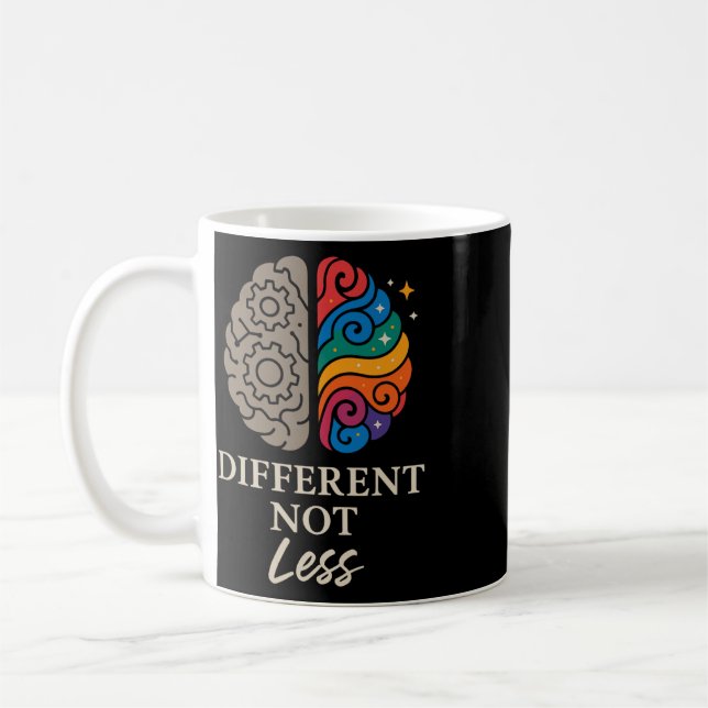 Neurodivergent Pride Adhd Autism Acceptance Other  Coffee Mug (Left)