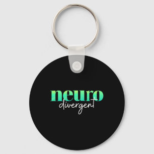 Neurodivergent Pride For Autism Adhd And Asd Aware Key Ring