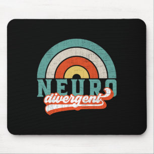 Neurodivergent Pride For Autism Adhd And Asd Aware Mouse Mat