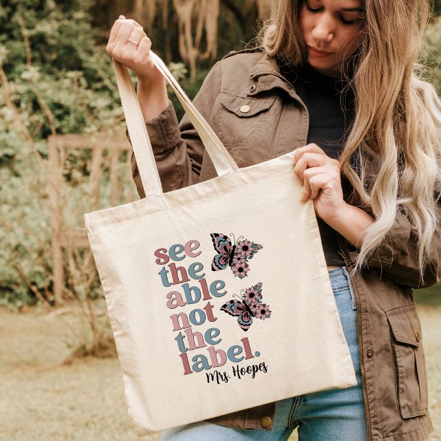 Neurodivergent Special Education Personalised Gift Tote Bag (Creator Uploaded)