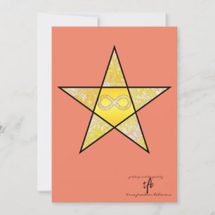 Neurodiverse Parol Cava Rosa Holiday Card