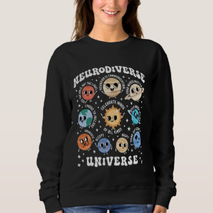 Neurodiverse Universe Autism ADHD Boy Girl Kids Wo Sweatshirt