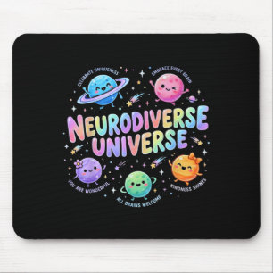 Neurodiverse Universe Autism Awareness Mouse Mat
