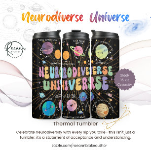 Neurodiverse Universe Awareness Thermal Tumbler