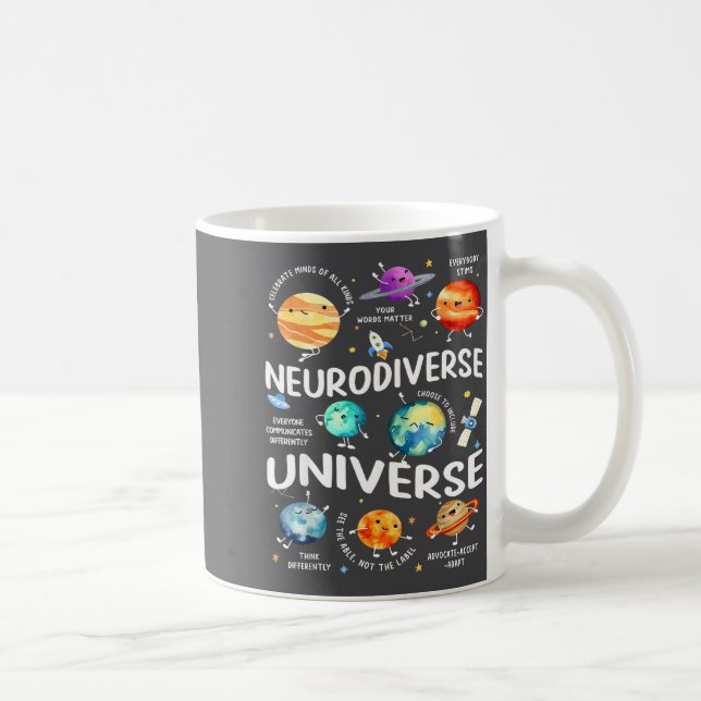 Neurodiverse Universe Iep Special Ed Paraprofessio Coffee Mug (Right)