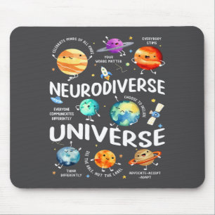 Neurodiverse Universe Iep Special Ed Paraprofessio Mouse Mat
