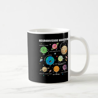 Neurodiverse Universe Planet Autism Awareness Supp Coffee Mug